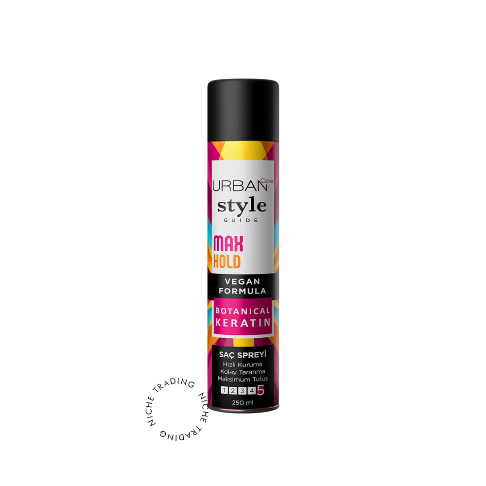 Urban Care Style Guide Max Hold Hair Spray