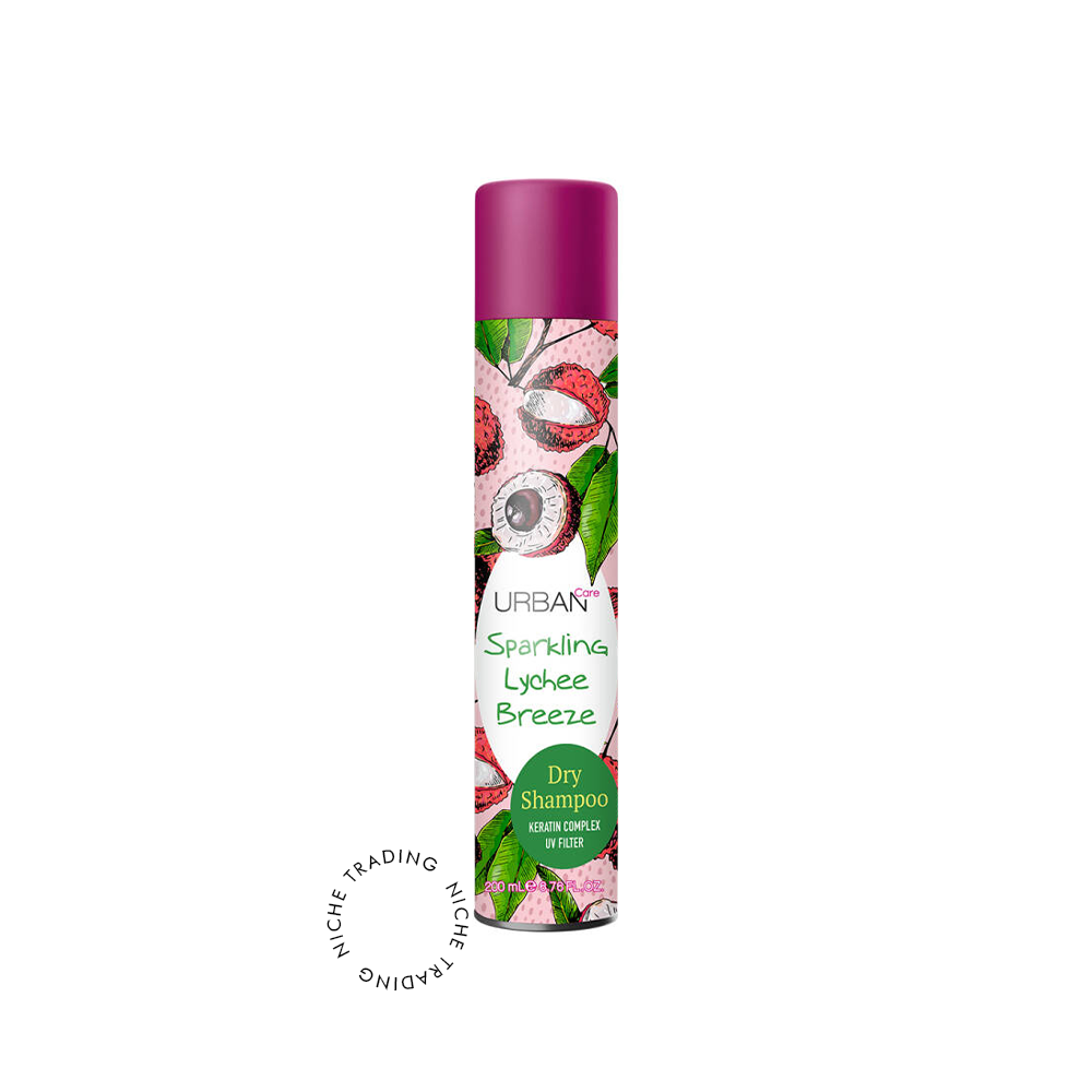 Urban Care Sparkling Lychee Breeze Dry Shampoo 202ml