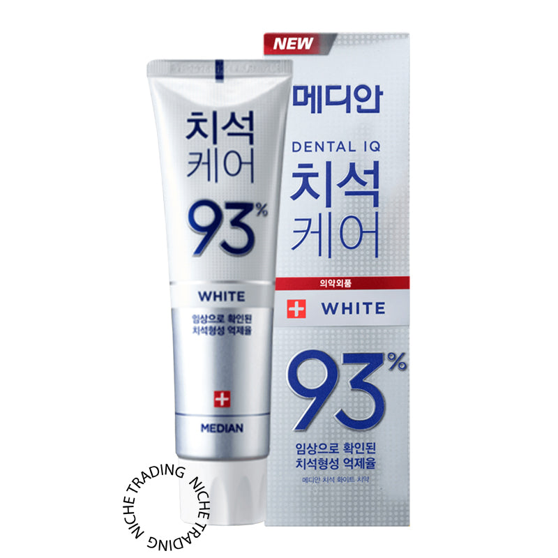 Median Tartar Toothpaste White 120g x 3pcs - Median | Niche Trading Qatar