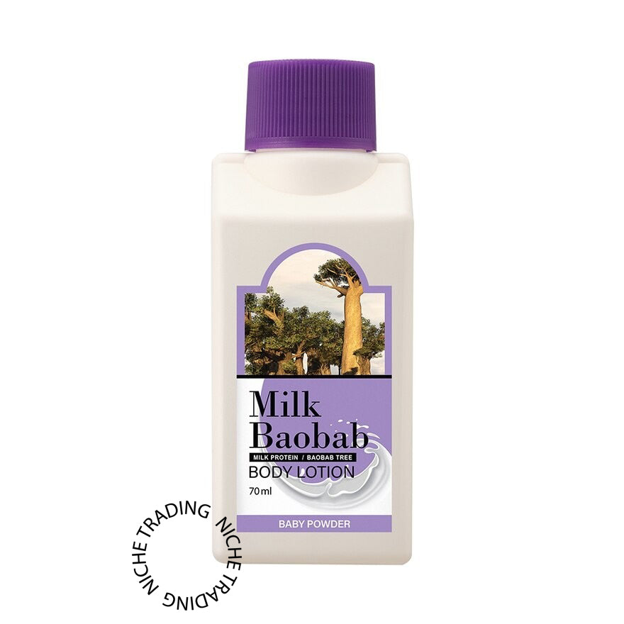 Milk Baobab Body Lotion Baby Powder 70ml