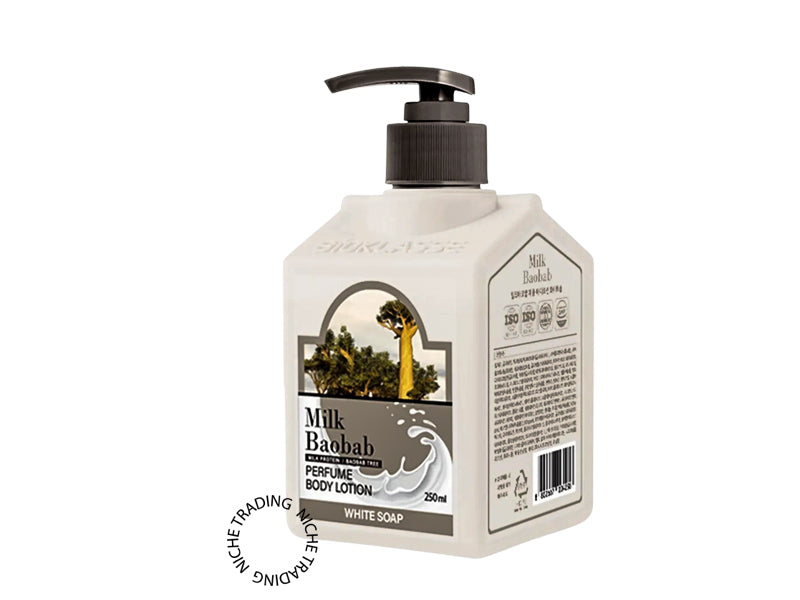 Milk Baobab Perfume Body Lotion White Soap 250ml