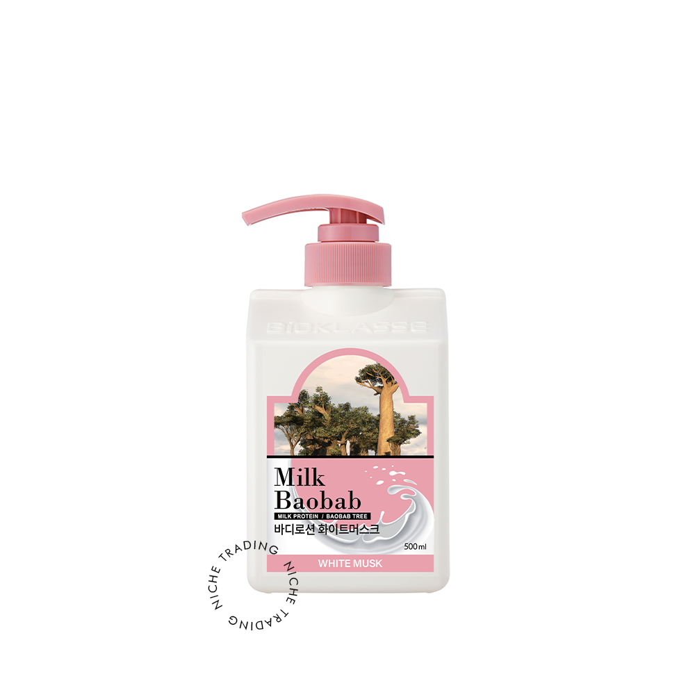 Milk Baobab Body Lotion White Musk 500ml - Milk Baobab | Niche Trading Qatar