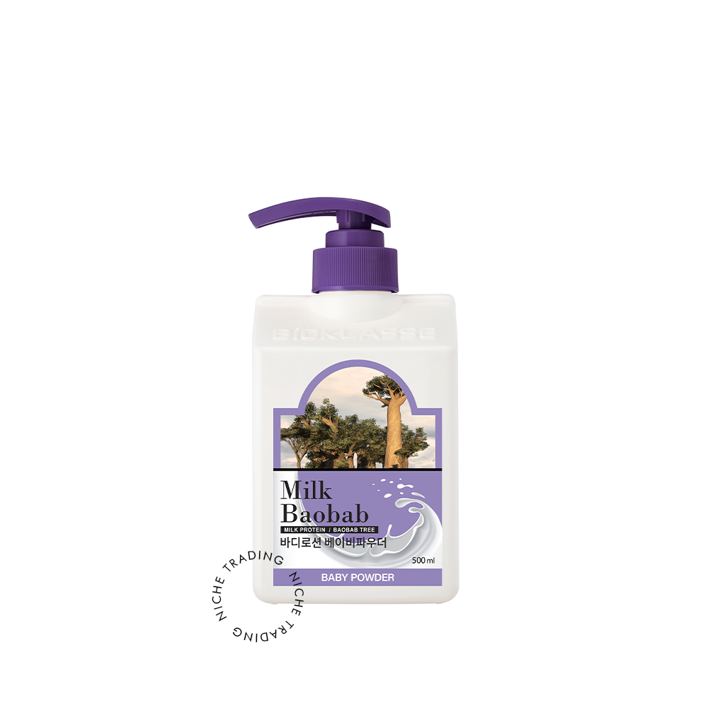 Milk Baobab Body Lotion Baby Powder 500ml