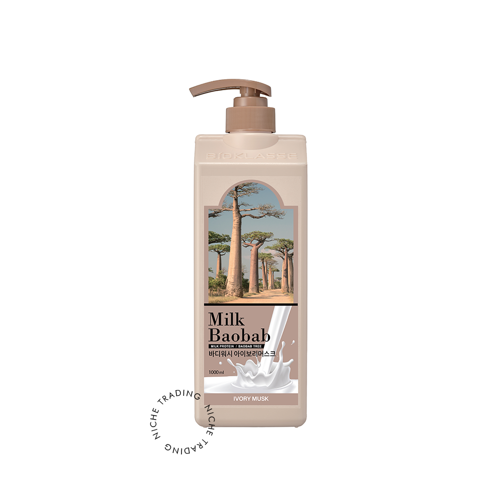 Milk Baobab Body Wash Ivory Musk 1000ml