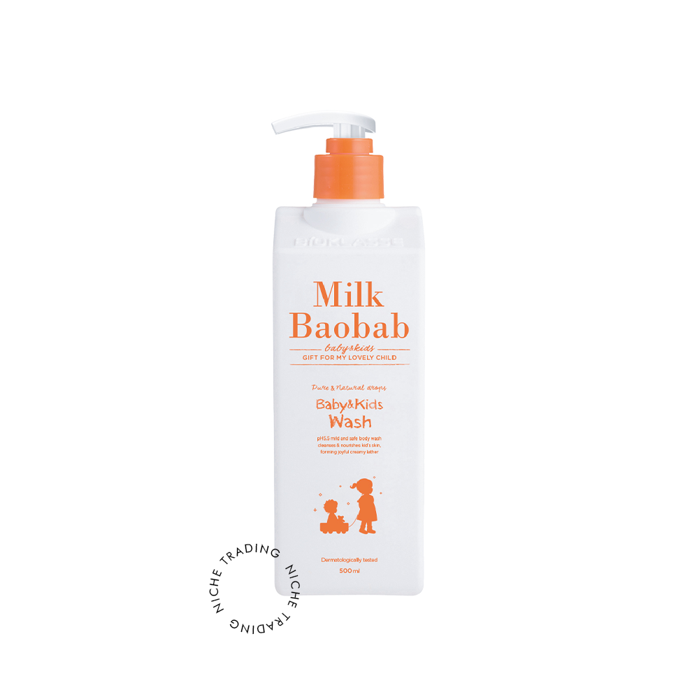 Milk Baobab Baby&Kids Wash 500ml - Milk Baobab | Niche Trading Qatar