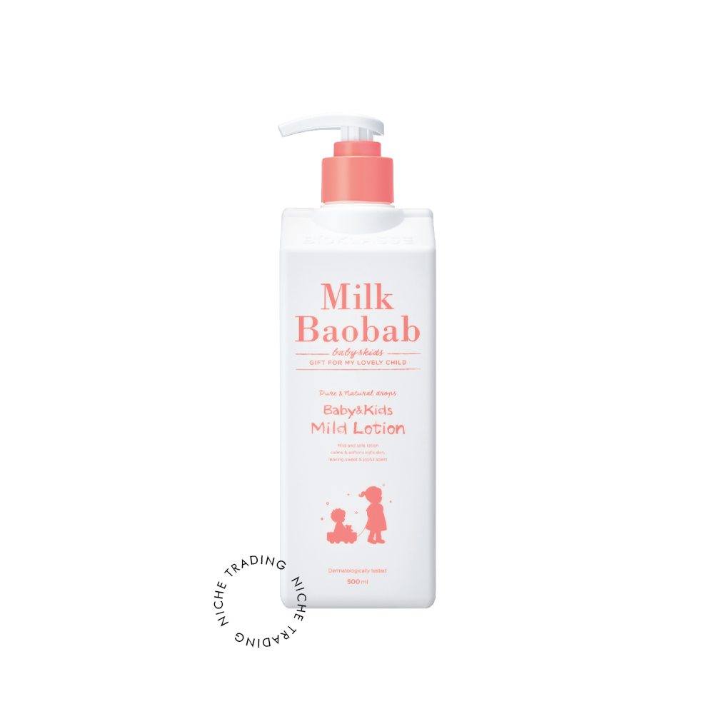Milk Baobab Baby&Kids Mild Lotion 500ml - Milk Baobab | Niche Trading Qatar