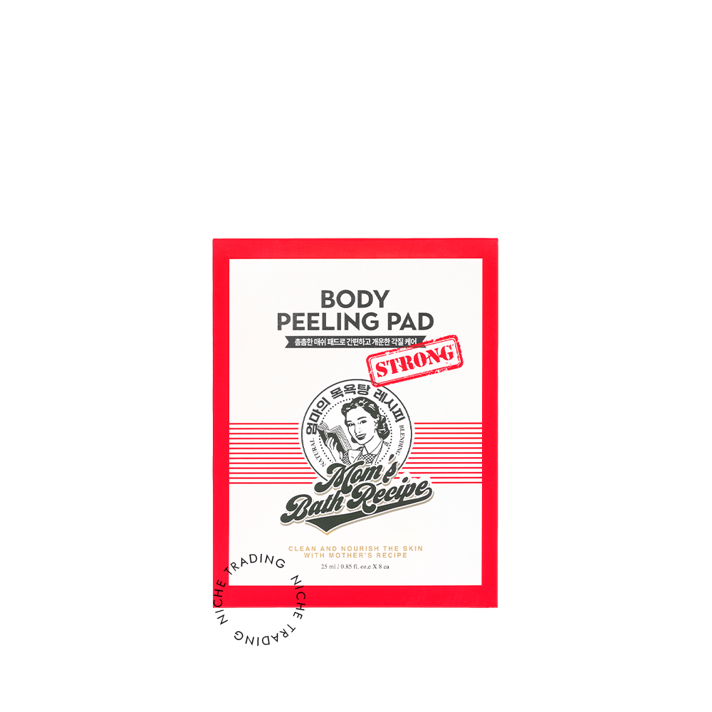 Moms Bath Recipe Body Peeling Pad Strong 8 PCS - Mom's Bath Recipe | Niche Trading Qatar
