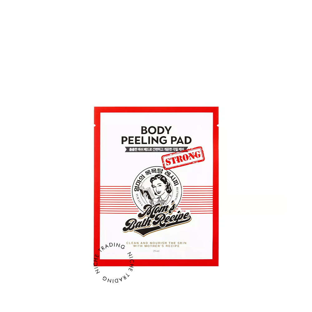 Moms Bath Recipe Body Peeling Pad Strong 1 PC - Mom's Bath Recipe | Niche Trading Qatar