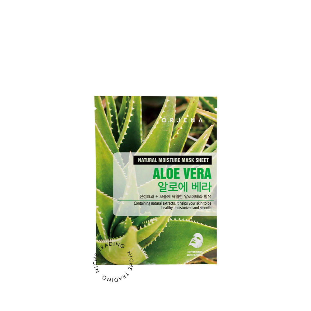 Orjena Natural Moisture Mask Sheet Aloe Vera 23ml | Orjena Qatar
