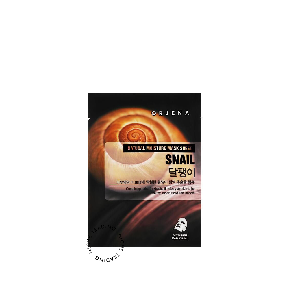 Orjena Natural Moisture Mask Sheet Snail 23ml