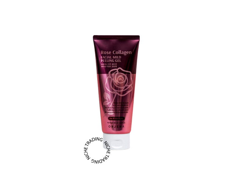 Orjena Rose Collagen Facial Mild Peeling Gel 180ml
