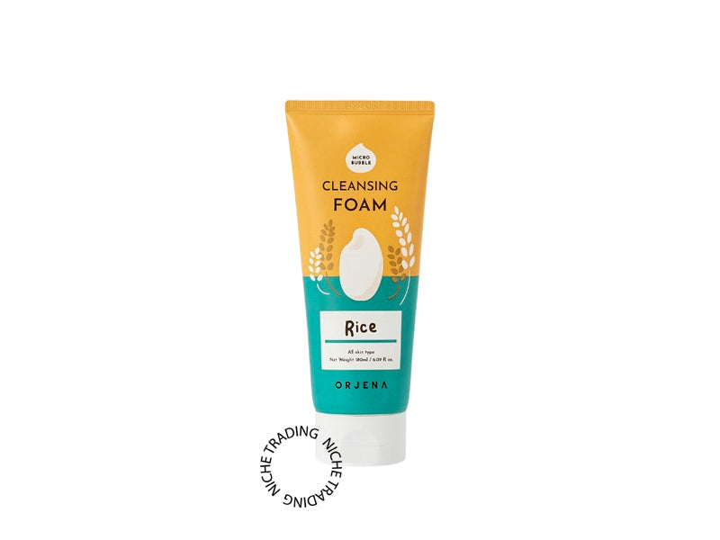 Orjena Smile Day Cleansing Foam Rice 180ml