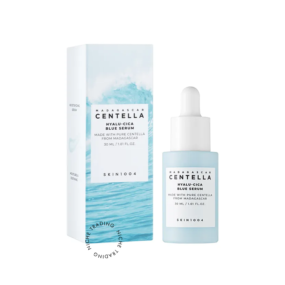 SKIN1004 Madagascar Centella Hyalu-Cica Blue Serum 30ml - SKIN1004 | Niche Trading Qatar