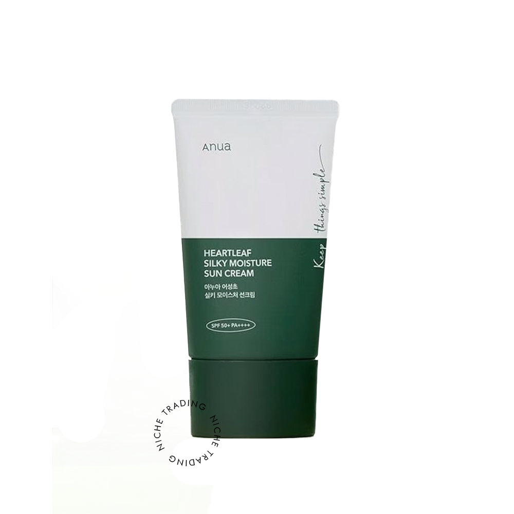Anua - Heartleaf Silky Moisture Sun Cream SPF50+ 50ml