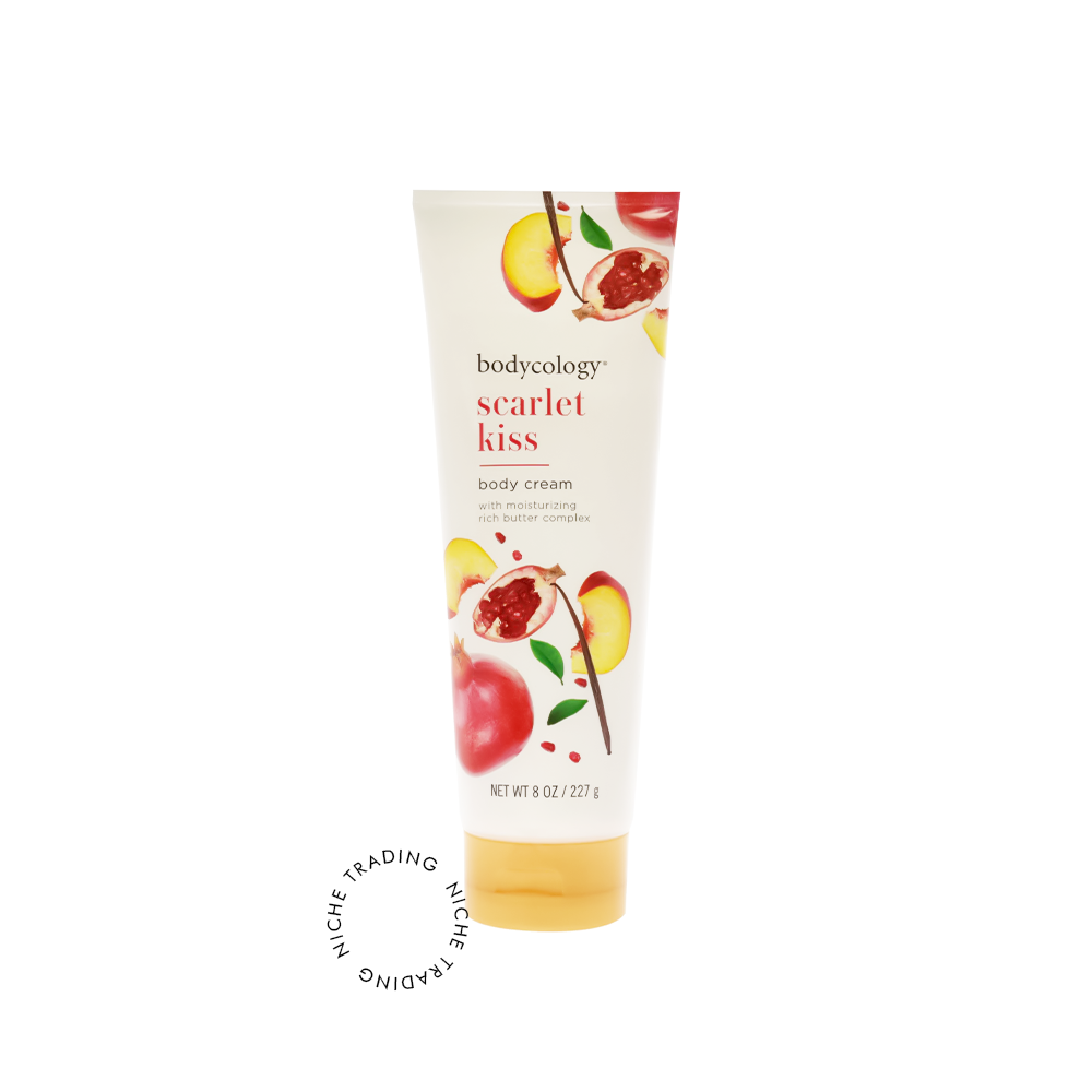 Bc Scarlet Kiss Body Cream 8oz/227g - Bodycology | Niche Trading Qatar