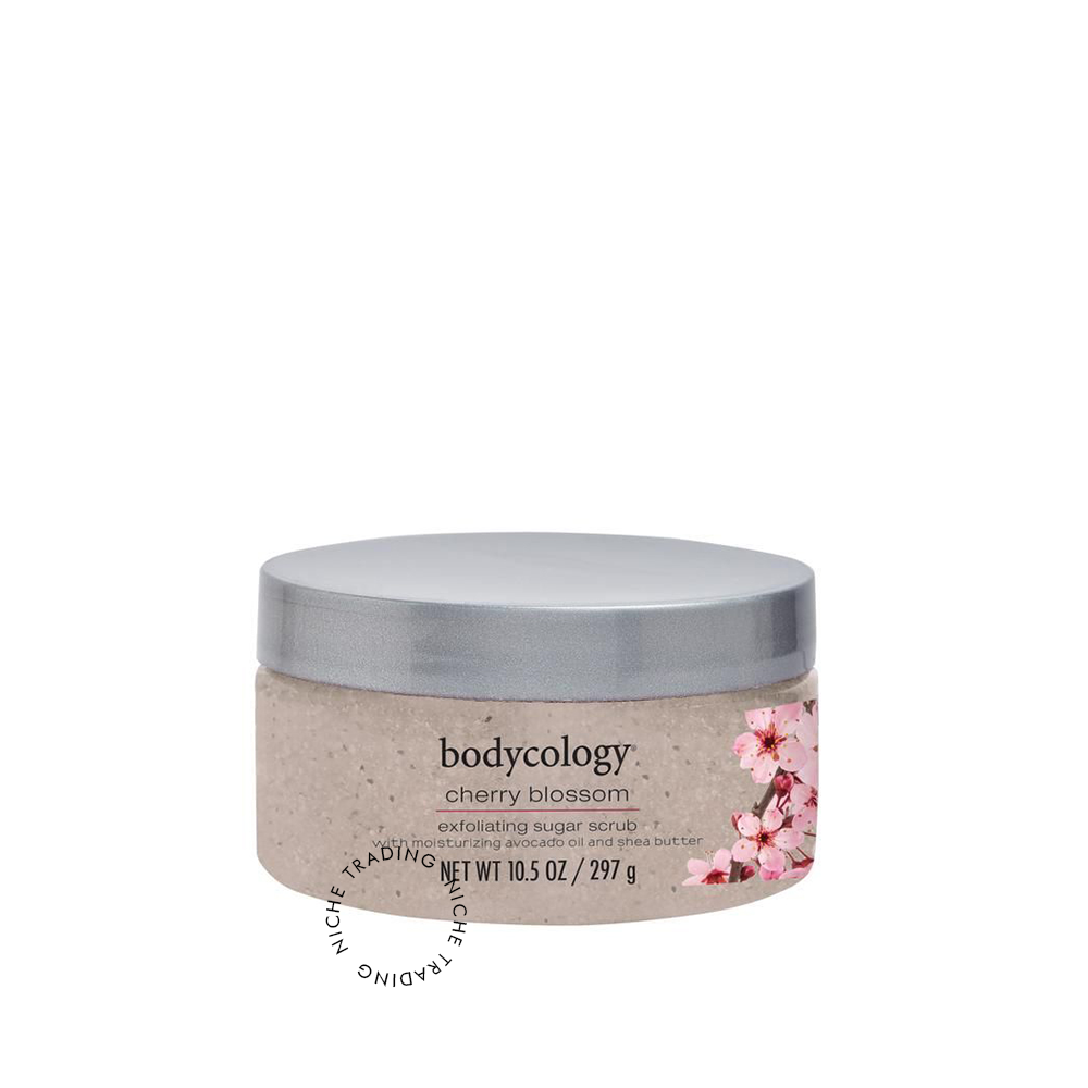 Bodycology Cherry Blossom Exfoliating Sugar Scrub 297g