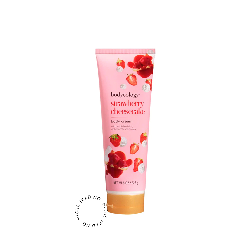 BodyCology Strawberry Cheesecake Body Cream 227ml