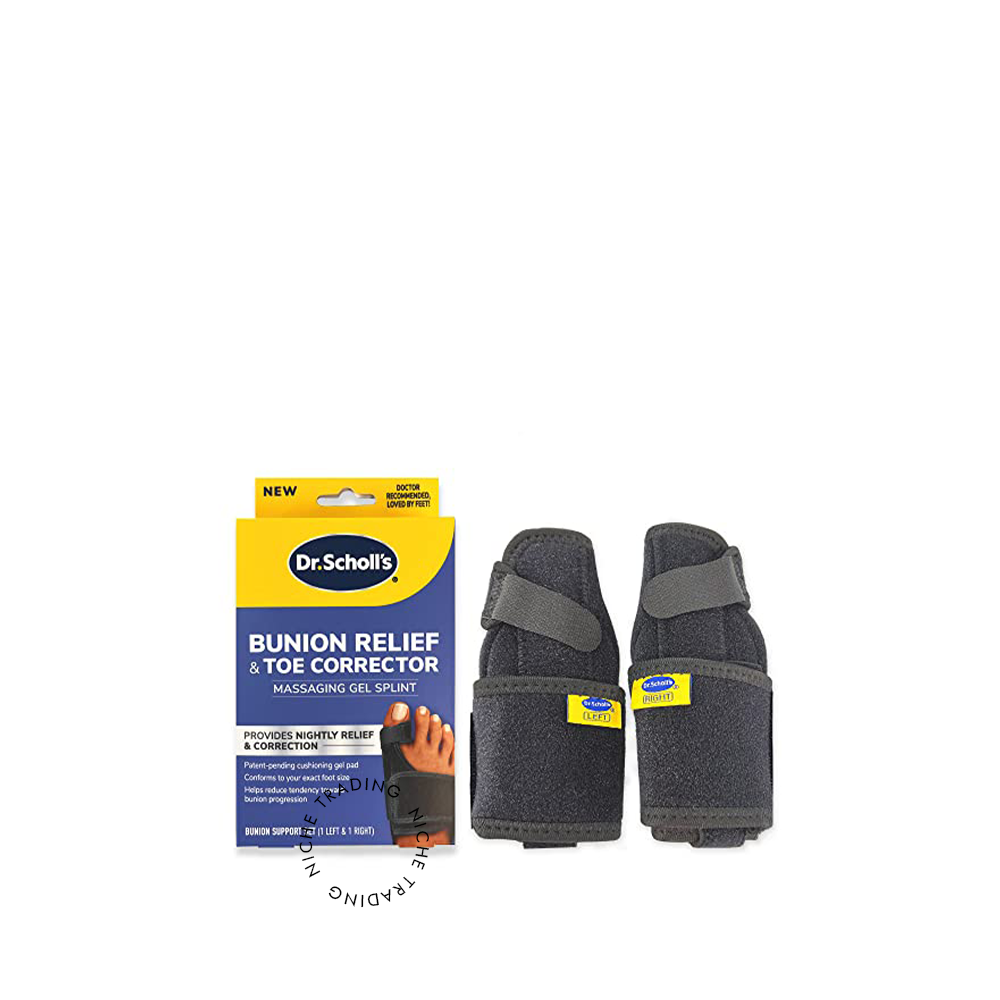 Dr. Scholl’s Toe Corrector – Bunion Pain Relief & Toe Alignment Device