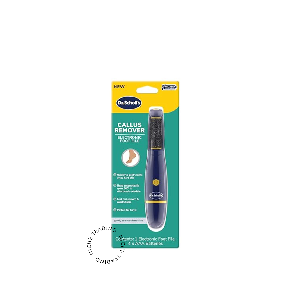 Dr. Scholl’s Callus Remover – Electronic Foot File for Easy Foot Care