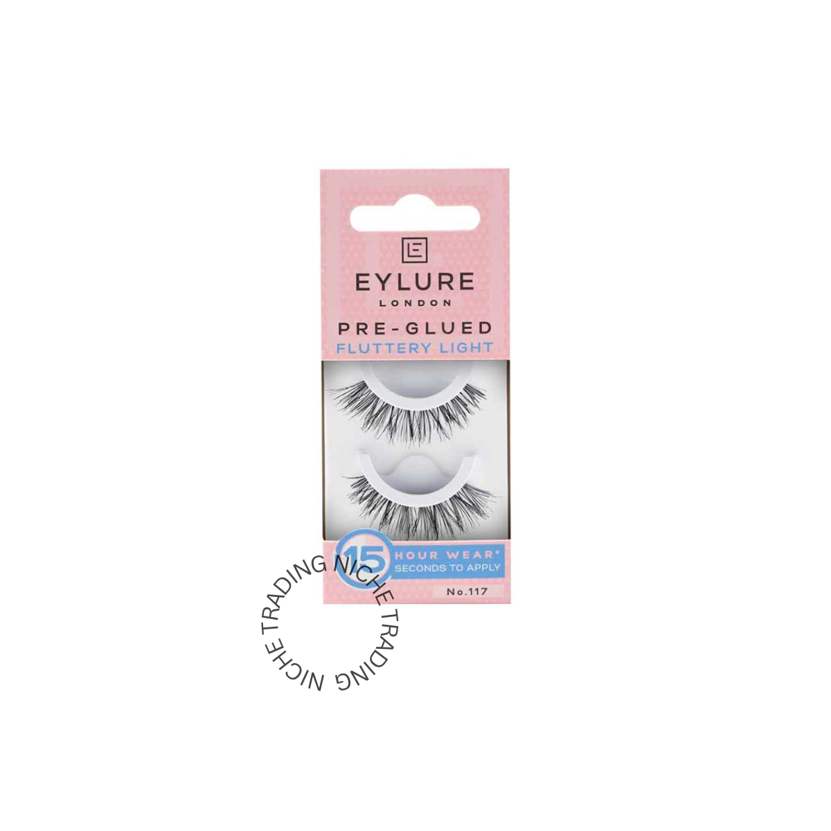 Eyl - Pre-Glued Fluttery Light No. 117 - Eylure | Niche Trading Qatar