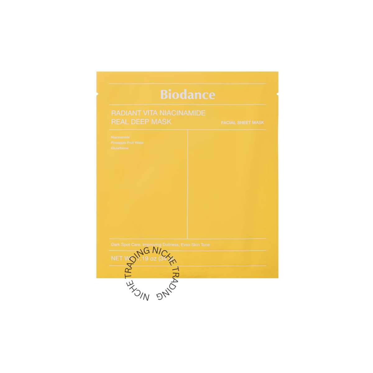 BIODANCE RADIANT VITA NIACINAMIDE REAL DEEP MASK (PC) - BIODANCE | Niche Trading Qatar